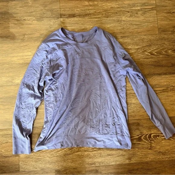 Lululemon Swiftly Tech Long Sleeve Purple - Picture 5 of 6